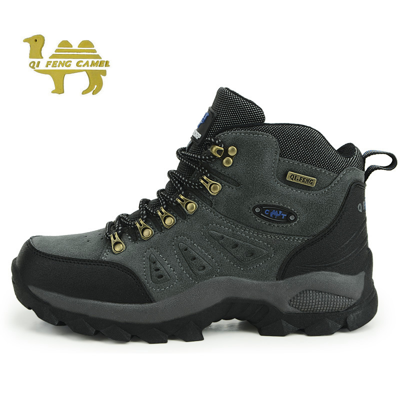 Picture of Outdoor high-top hiking shoes couple sneakers 1216
