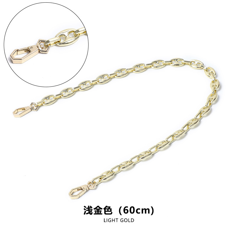Picture of SP-86 Suitable Cocoa CHI Bag French Stick Bag Pig Nose Thick Chain Vintage Decorative Underarm Women's Bag with Hardware Accessories