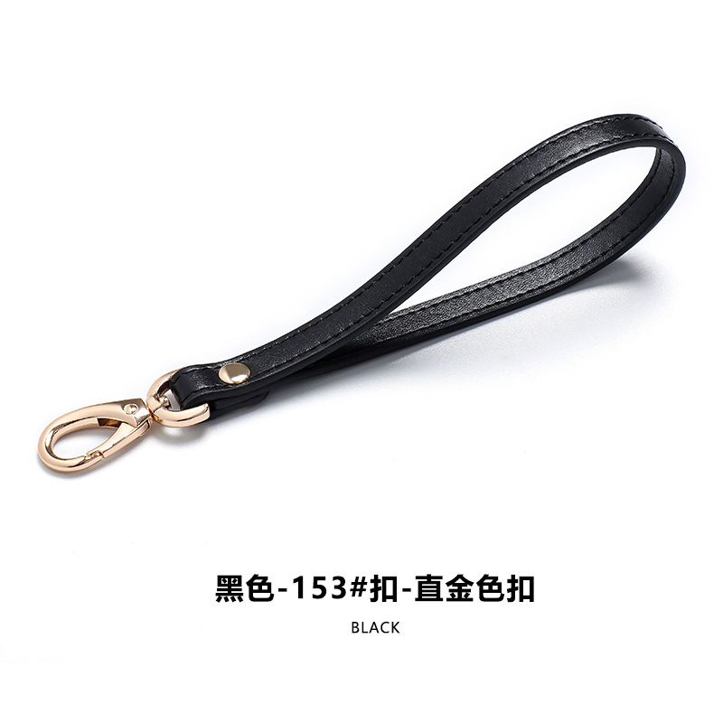 Picture of Women's Bag Accessories Single Buckle Wallet Lanyard Handbag with B- 45 Plain Cowhide Handbag with Bag Replacement Strap