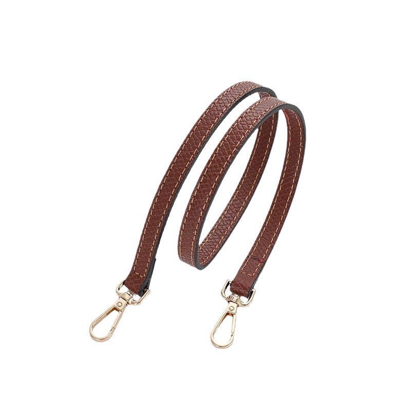 Picture of Xin Jade Carpenter Punch-Free Head Layer Cowhide Longxiang Mini Dumpling Bag Shoulder Strap Underarm Bag Transformation Shoulder Bag Strap Accessories