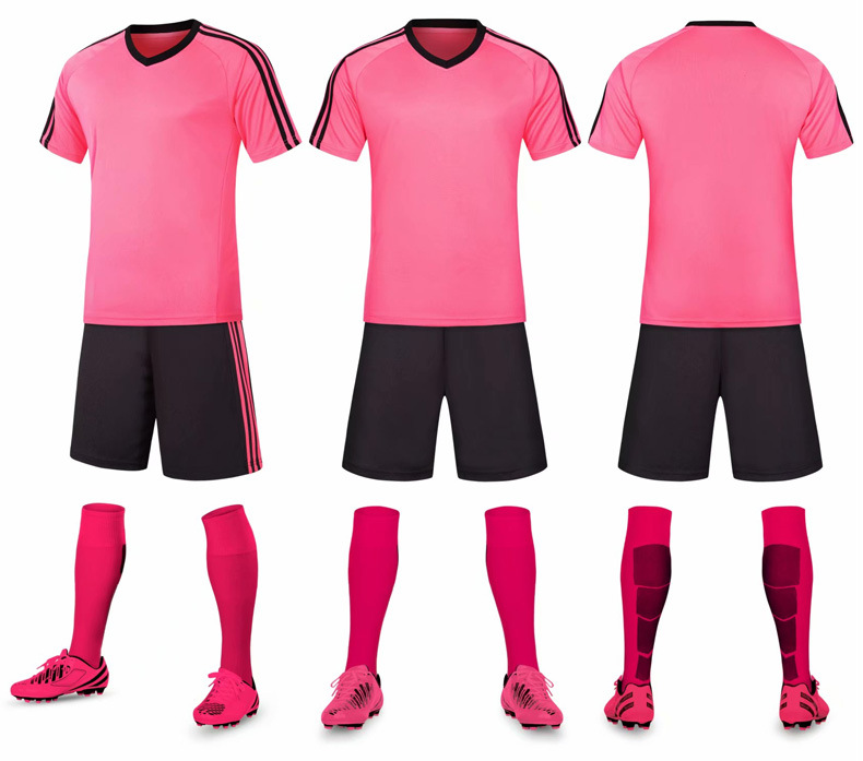 Picture of New Football Clothes Training Clothes suit Men's and Women's Short-sleeved Summer Adult Children's Game Team Clothes Football Clothes Fixed Printing