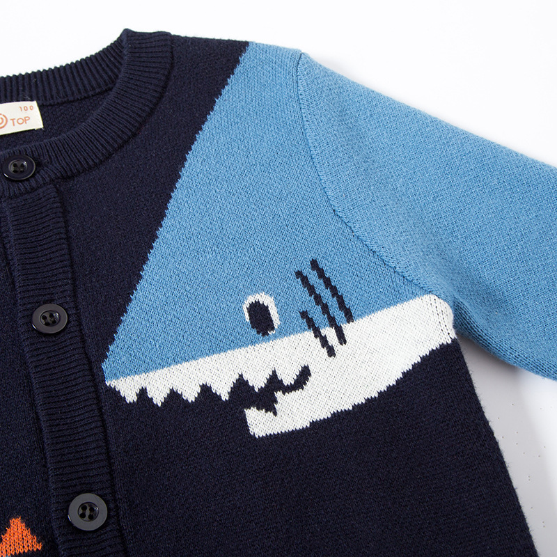 Picture of Children's Sweater Cardigan 2025 New Children's Clothing Autumn and Winter Clothing Boys' Sweater Jacket Manufacturer Wholesale Dropshipping
