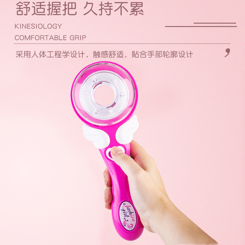 Picture of TikTok Explosions Electric Hair Weaver DIY Variety Girl Makeup Hair Accessories Toy Set Play House Girl Toy