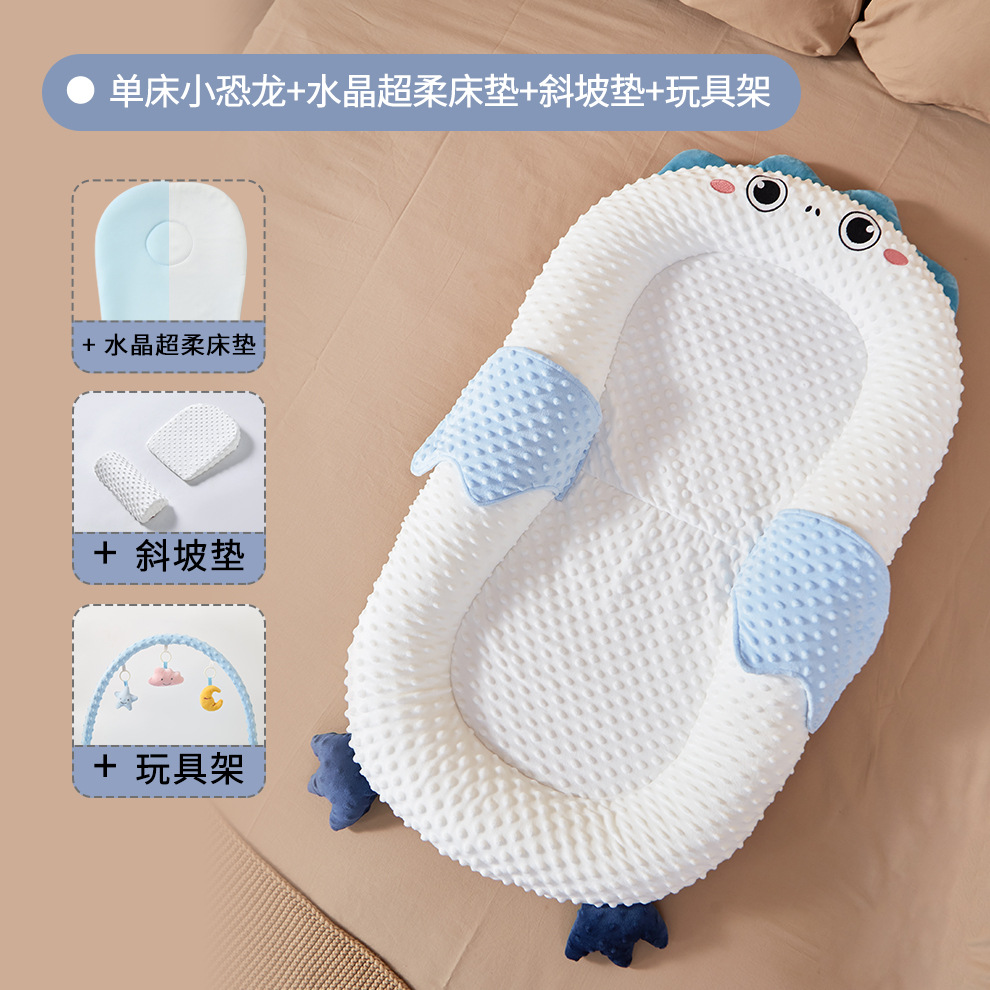 Picture of Baby Bed-in-Bed suit Newborn Bionic Bed Movable Crib Baby Pressure-proof Portable Bed-in-Bed