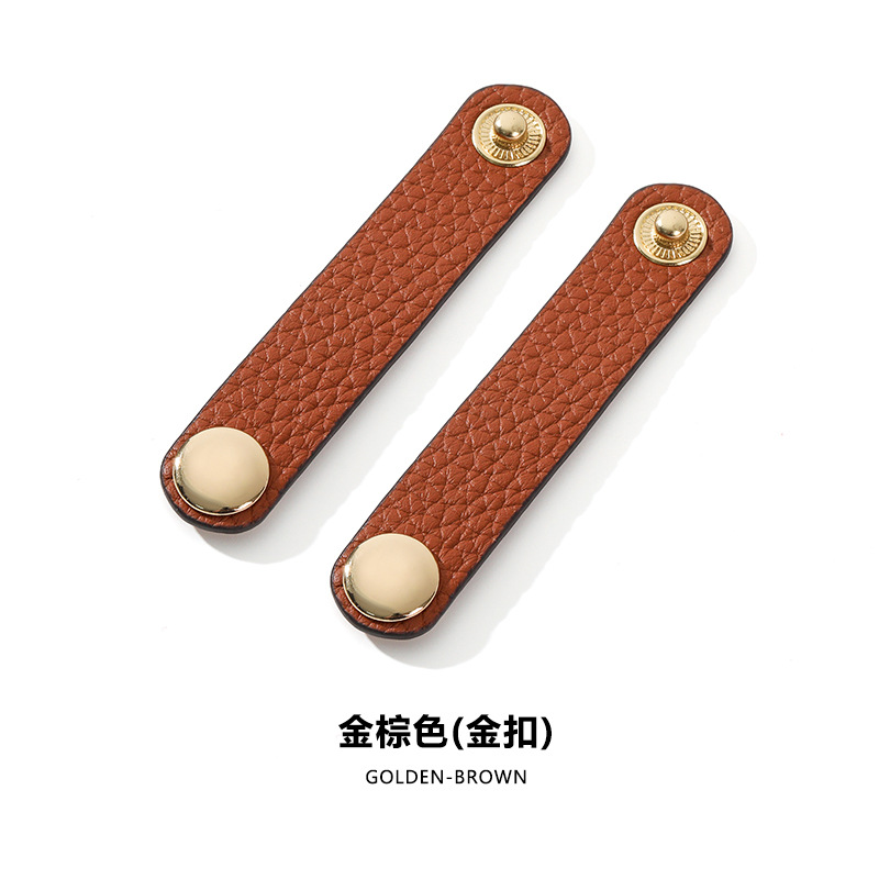 Picture of Mahuangshi D-55 Leather Bag Strap Lindy mini19 Pig Nose Shoulder Strap Shorten Adjustable Buckle Strap Fixed Buckle
