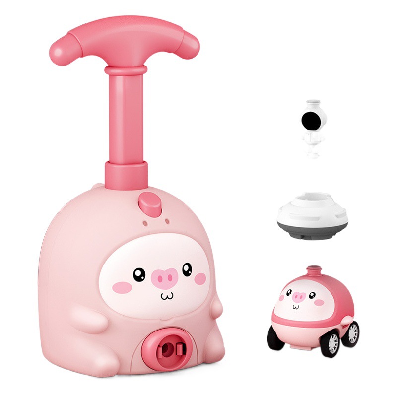 Children's Pig Air Power Bleo Car Fly Toy Girls Boys Internet Celebrated Explosions 3-year-old Educational Car