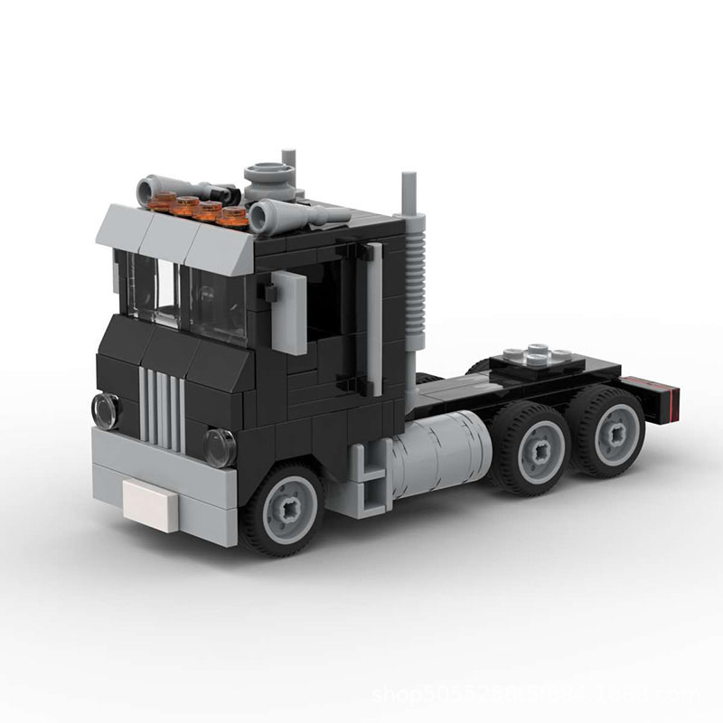 Picture of MOC blocks compatible with Lego small particles creative series road truck head patchwork toy 15602 toy