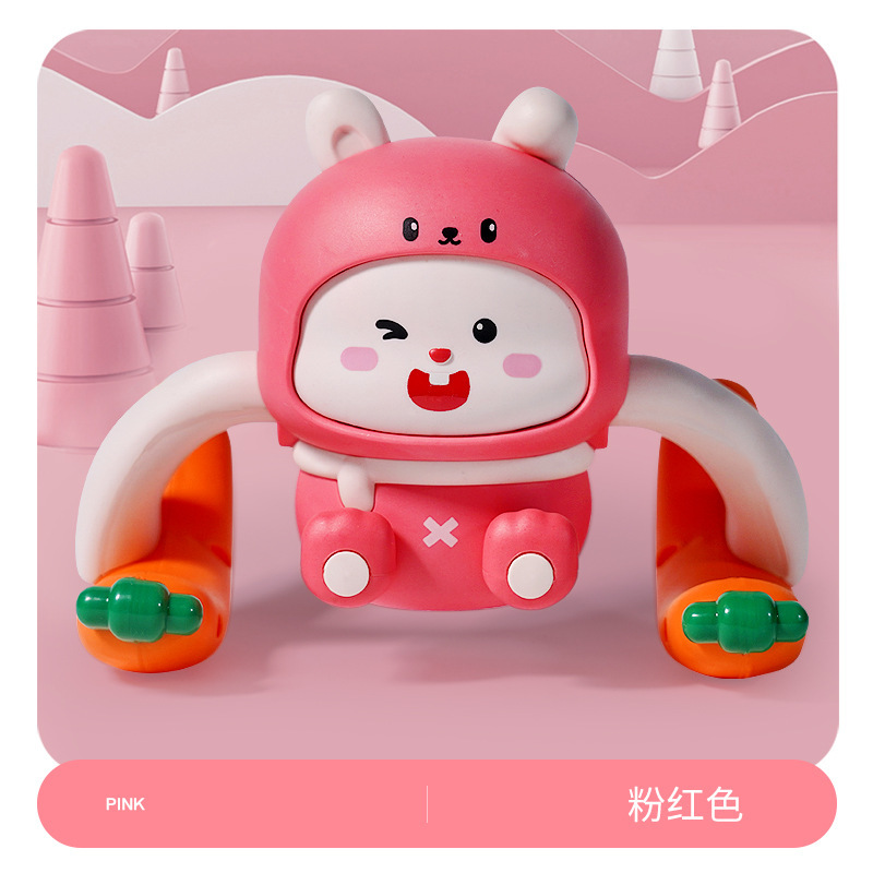 Picture of Electric dancing duckling with sound can move rabbit light walking singing panda dancing robot children's toys