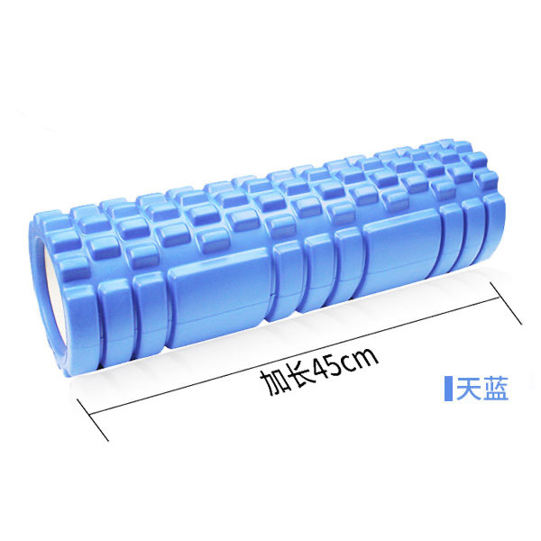 Picture of Foam shaft muscle relaxation massage stick beginner wolf tooth stick foam roller yoga supplies hollow yoga column