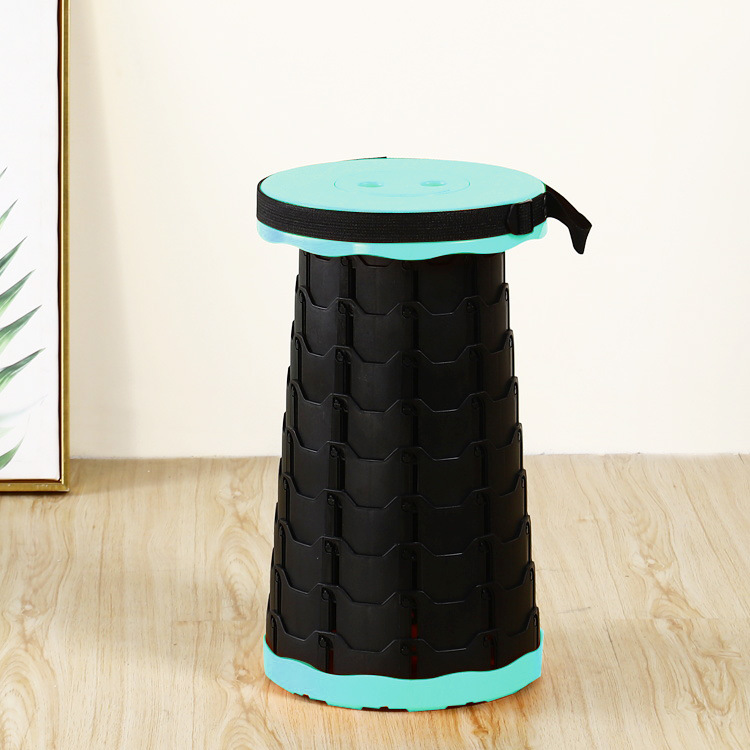Picture of Outdoor Folding Stool Is Lightweight and Convenient, Telescopic Stool Is Easy to Carry, Outdoor Camping Stool Supports Cross-Border Spot Supply