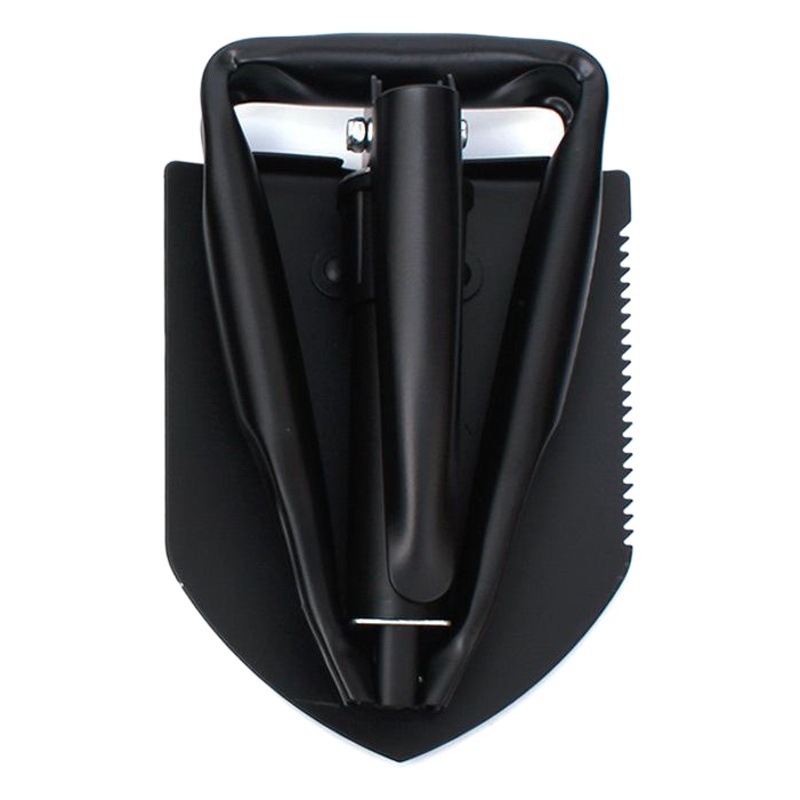 Outdoor large folding shovel camping courtyard shovel pickaxe mountaineering camping portable large shovel wholesale