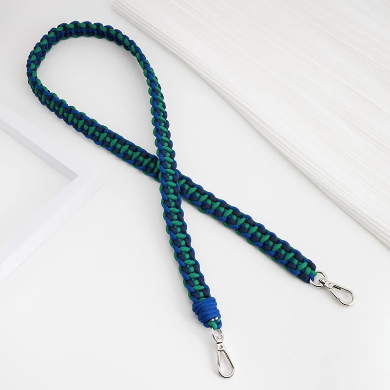 Picture of Craftsmanship Workshop for Longxiang Mini Bag Handmade Woven Shoulder Strap DIY Color Woven Rope Crossbody Bag Strap