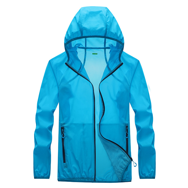 Picture of Sun Protection Clothing Women's Summer Skin Clothing Ultra-Thin Breathable Men's Sun Protection Clothing Jacket Outdoor Fishing Anti-Uv Windbreaker