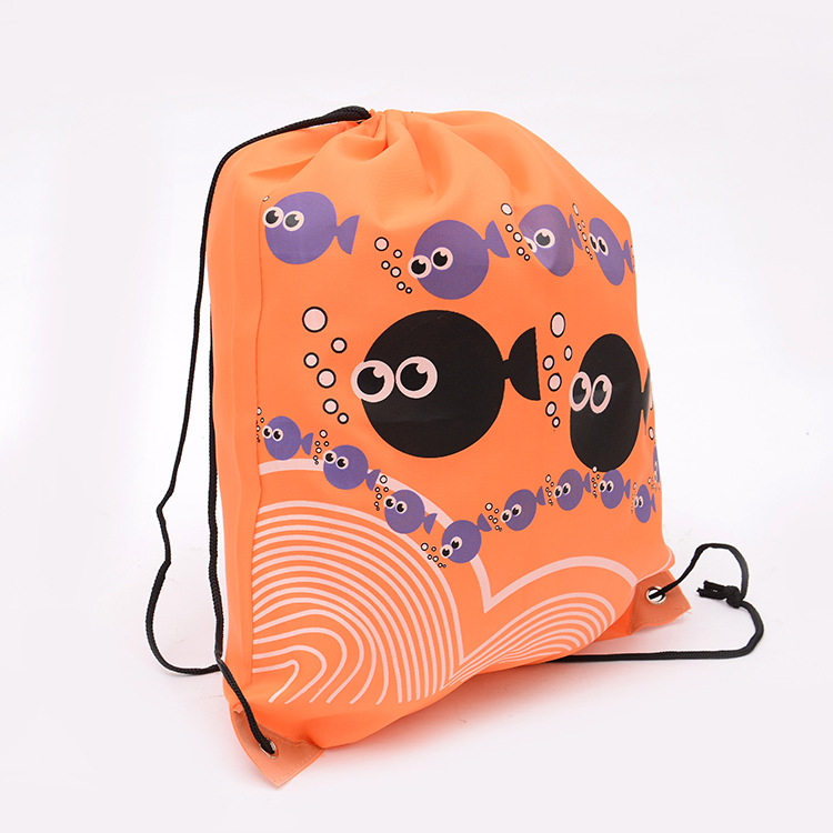 Picture of Cross-border backpack drawstring sundries bag clothing storage bag waterproof bag shoes bag beach swimming drawstring bag