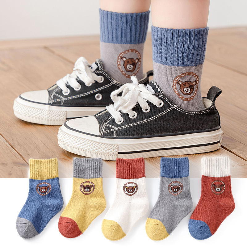 Picture of Children's socks autumn cotton children's socks baby autumn and winter cartoon boys and girls new boys and girls socks