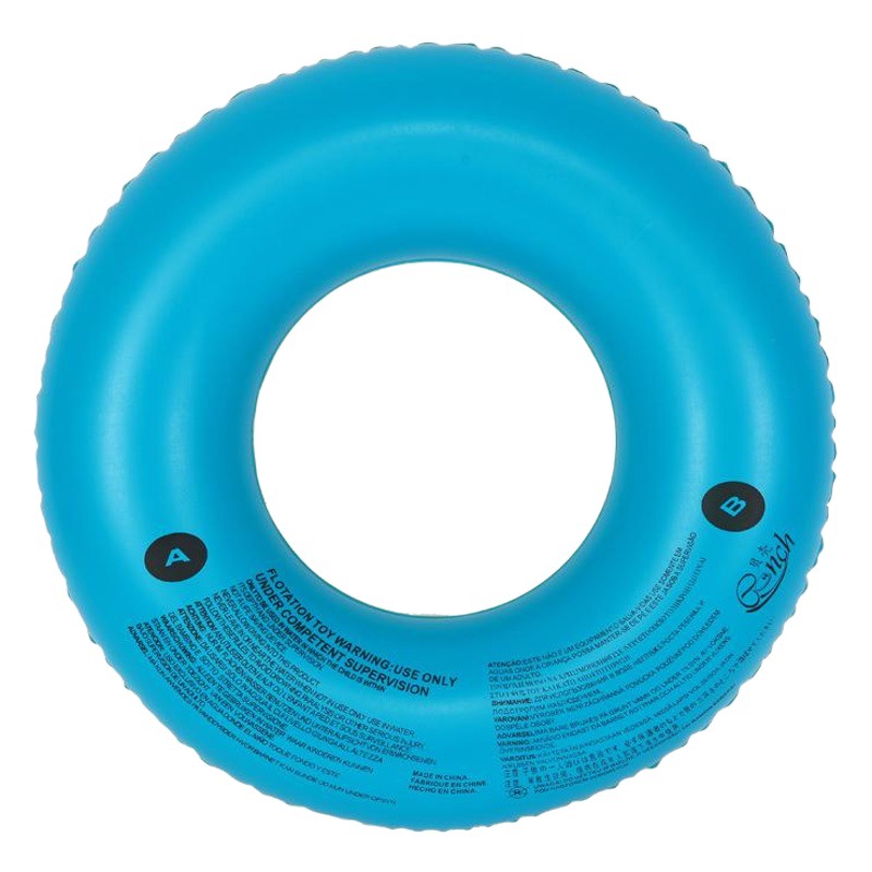 Thickened inflatable swimming ring yellow ABC swimming ring 60-100 swimming ring factory direct high-grade swimming