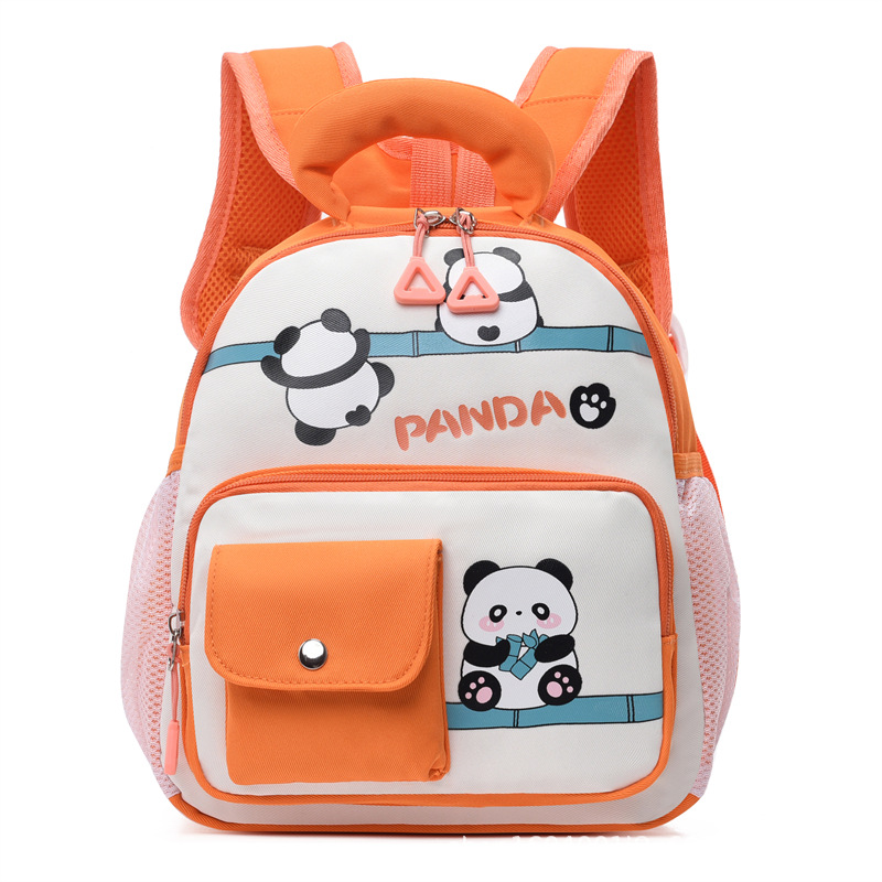 Picture of Kindergarten Bag Girl Children's Backpack Boy's Baby Cute Bag Panda Trendy Bag New Cartoon Backpack