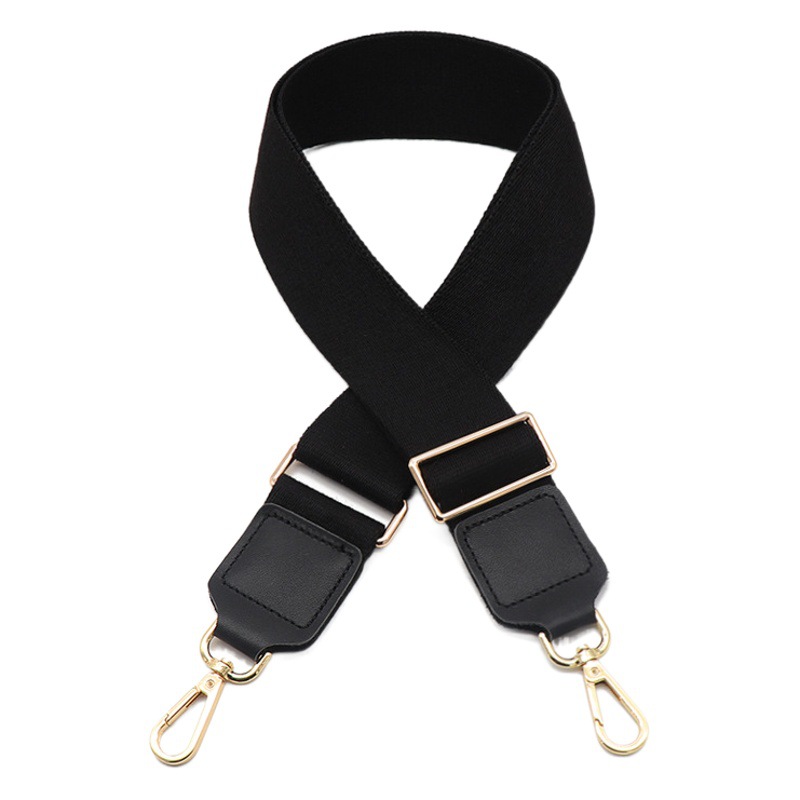 Women's Bag Solid Color Black Crossbody Shoulder Strap Replacement Bag Strap Shoulder Strap Adjustable Wide Shoulder Strap Strap Accessory Replacement Strap