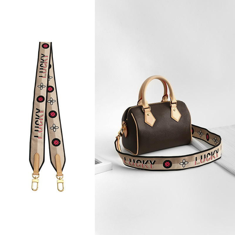 Picture of Factory Direct Sales Speedy20 Canvas Bag with Shoulder Strap Presbyopic Bag Crossbody Wide Replacement Strap Single Purchase Accessories