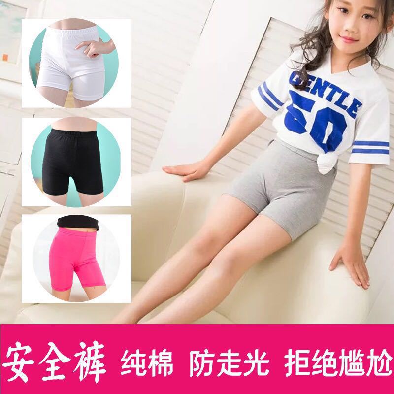 Picture of Summer New Girls' Safety Pants Children's Anti-slip Shorts Little Girls' Insurance Pants Baby's Boxer Panties