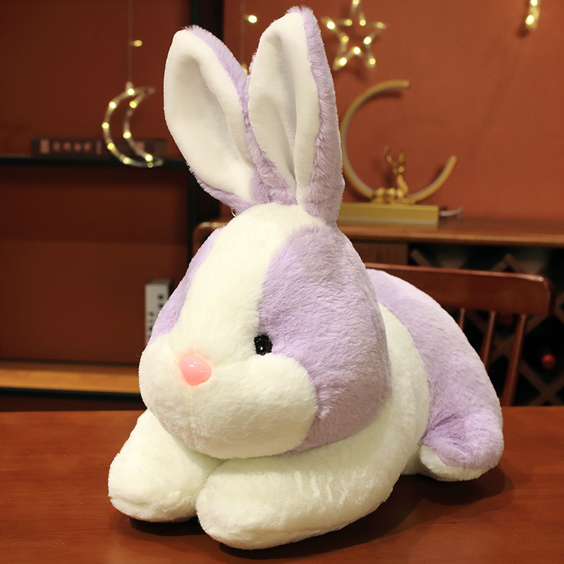 Picture of Cute Jade Rabbit Pillow Personalized Sofa Pillow Moon Rabbit Plush Toy Doll Girls Sleeping Doll