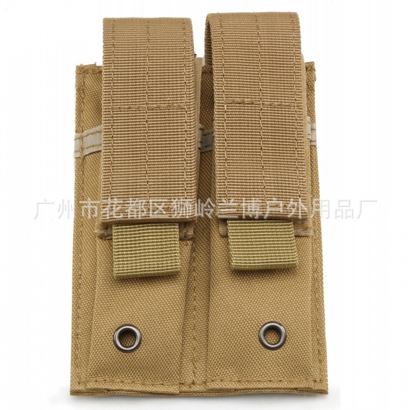 Picture of Small Double Bag Tool Bag Outdoor Sports Multi-Functional Edc Accessory Hanging Bag Molle Vest Accessories Hanging Bag