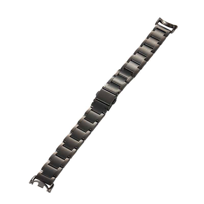 Picture of For Mi Band 8 Strap Metal 8/9/nfc Generation Replacement Strap with Three Beads Solid Steel Strap for Men and Women