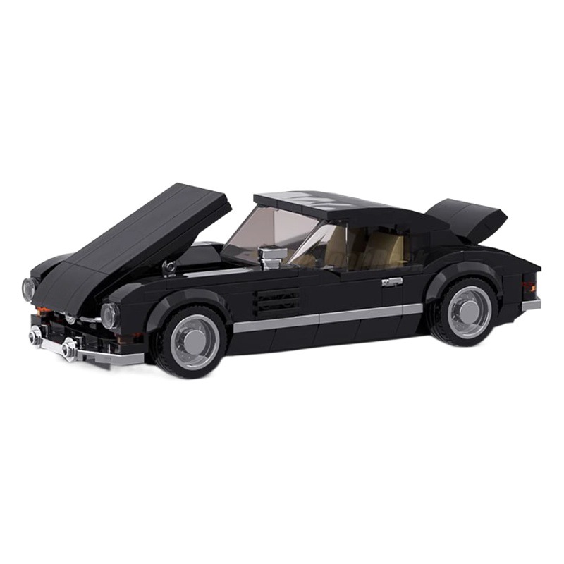 Compatible with Lego MOC-94686 Mercedes Benz 300SL speed champion assembled Boy Building blocks toy