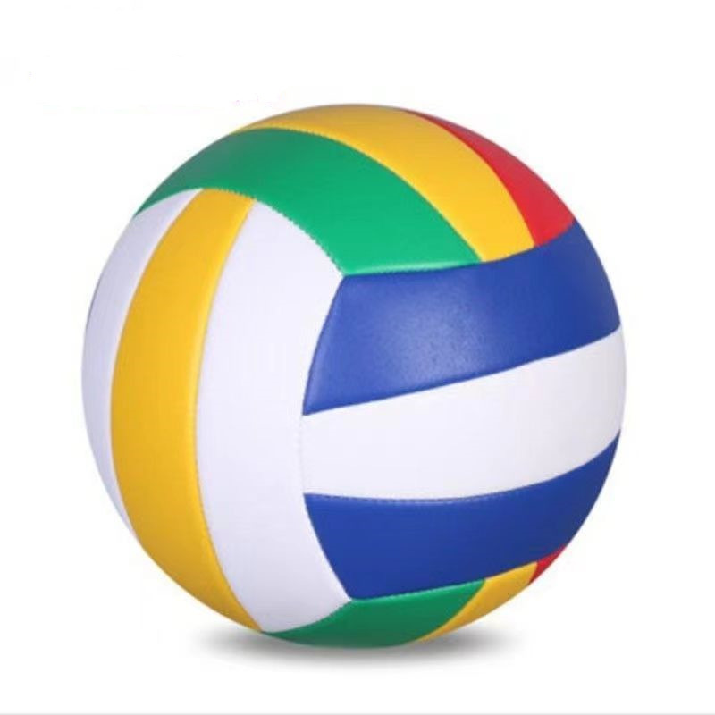 Picture of Factory direct Macaron volleyball beginners beach match ball No.5 high school entrance examination junior high school students training special ball