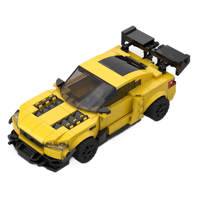 Compatible with Lego MOC Volvo polar star 1.K. S eight-grid car speed series building blocks car model 2023 New