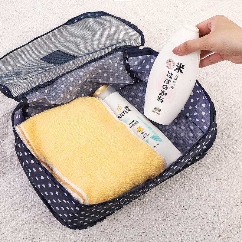 Picture of Waterproof luggage travel storage color six-piece set travel clothing storage color six-piece set source supply