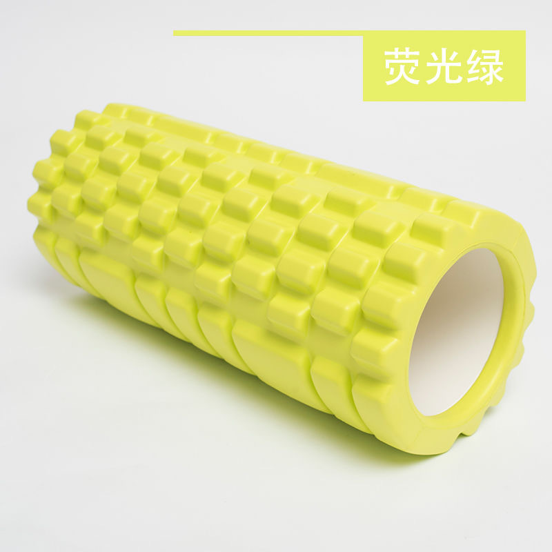Picture of Foam shaft muscle relaxation massage stick beginner wolf tooth stick foam roller yoga supplies hollow yoga column