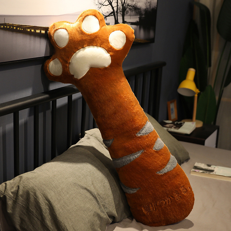 Picture of Amazon cross-border ins cat claw pillow leg clip pillow pillow bedside double pillow long pillow cushion