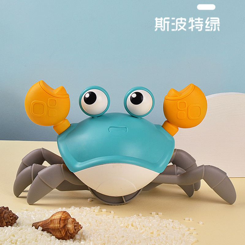 Picture of Cross-Border New Product escape crab automatic obstacle avoidance light music USB charging children crawling electric induction crab