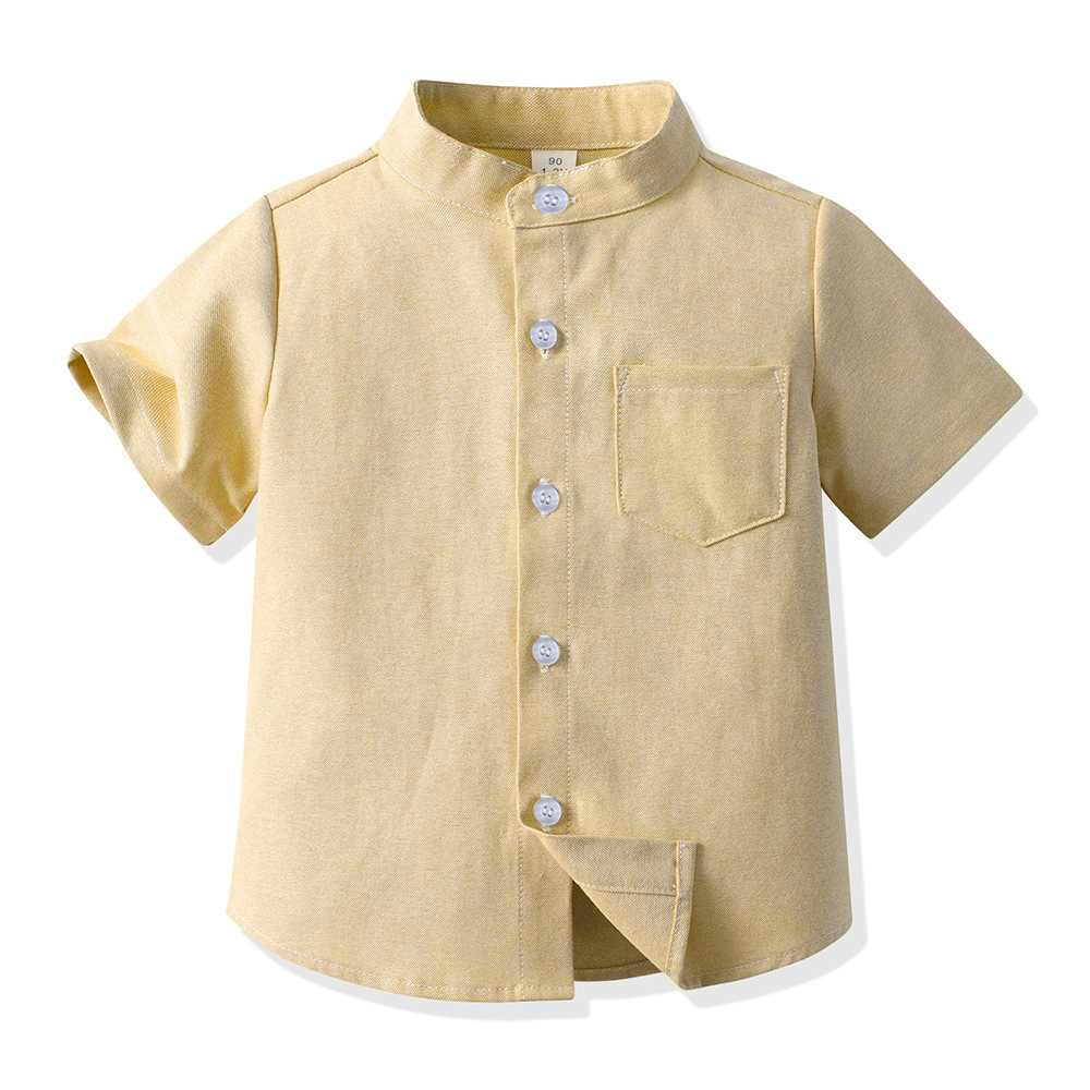 Picture of 2025 Spring Boys Candy Color Long Sleeve Shirt Spring Middle and Older Boys Handsome Outerwear Casual Children's Jacket