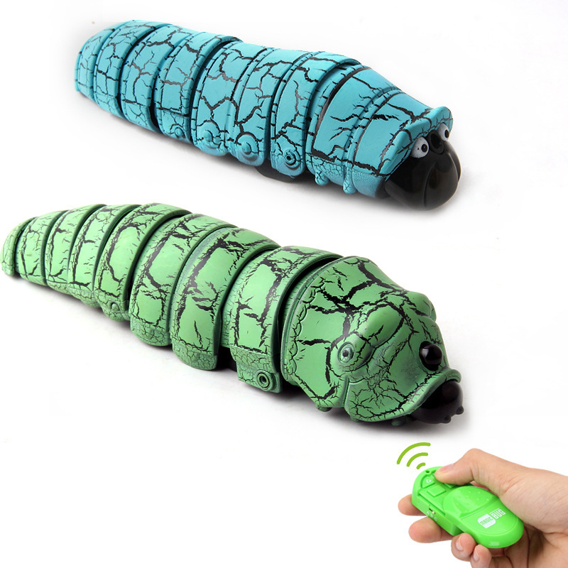 Shake Tone New Strange Remote Control Yoyo Worm Infrared Induction Animal Insect Caterpillar Electric Toy Amazon