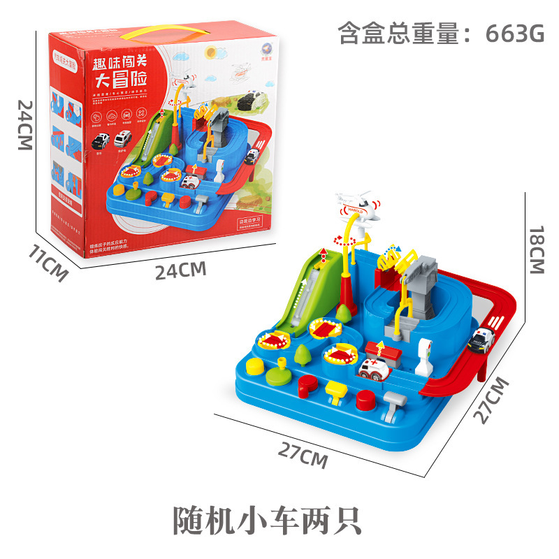 Picture of Large Space Track Set Car Break-through Big Adventure Track Double Layer Toy Children's Track Car Educational Gift