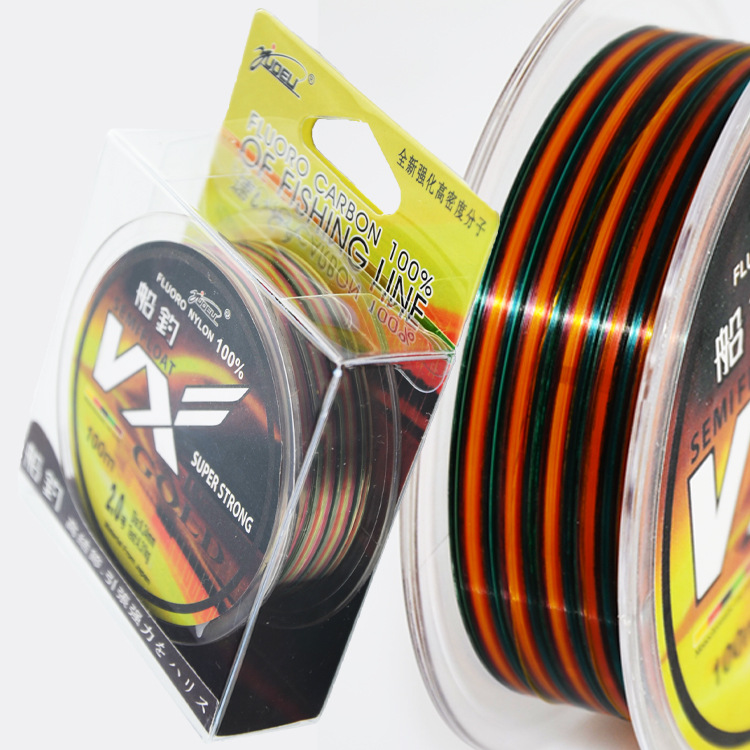 Picture of Cross-border supply one meter one color nylon line raft fishing line 100 m boat fishing line 1 meter 1 color counting line