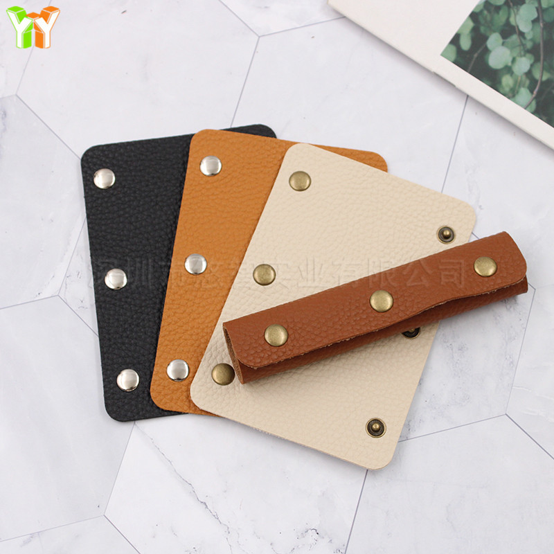 Picture of Three-buckle luggage suitcase bag bag anti-gripper bag portable pu leather handle wholesale