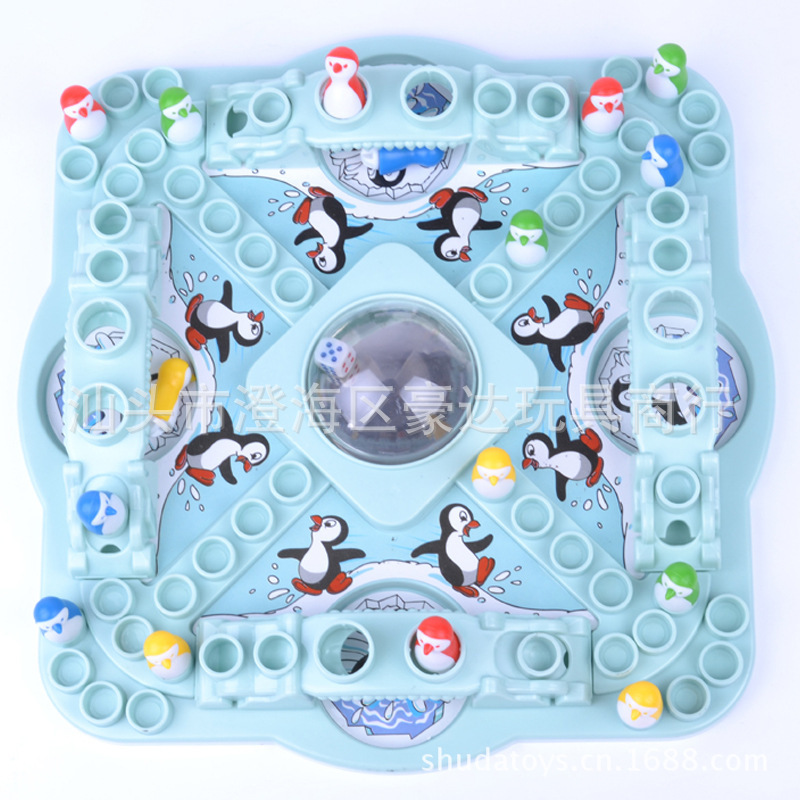 Picture of High quality fun toy penguin flying chess personality game chess Penguin competition game Interactive board game
