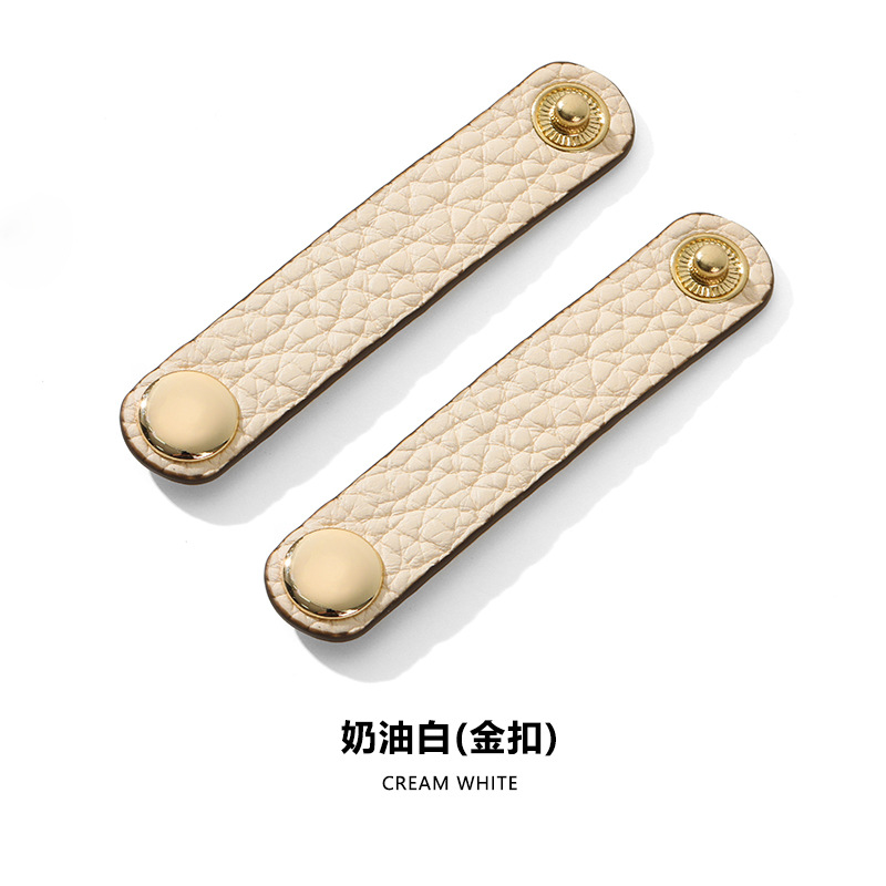 Picture of Mahuangshi D-55 Leather Bag Strap Lindy mini19 Pig Nose Shoulder Strap Shorten Adjustable Buckle Strap Fixed Buckle