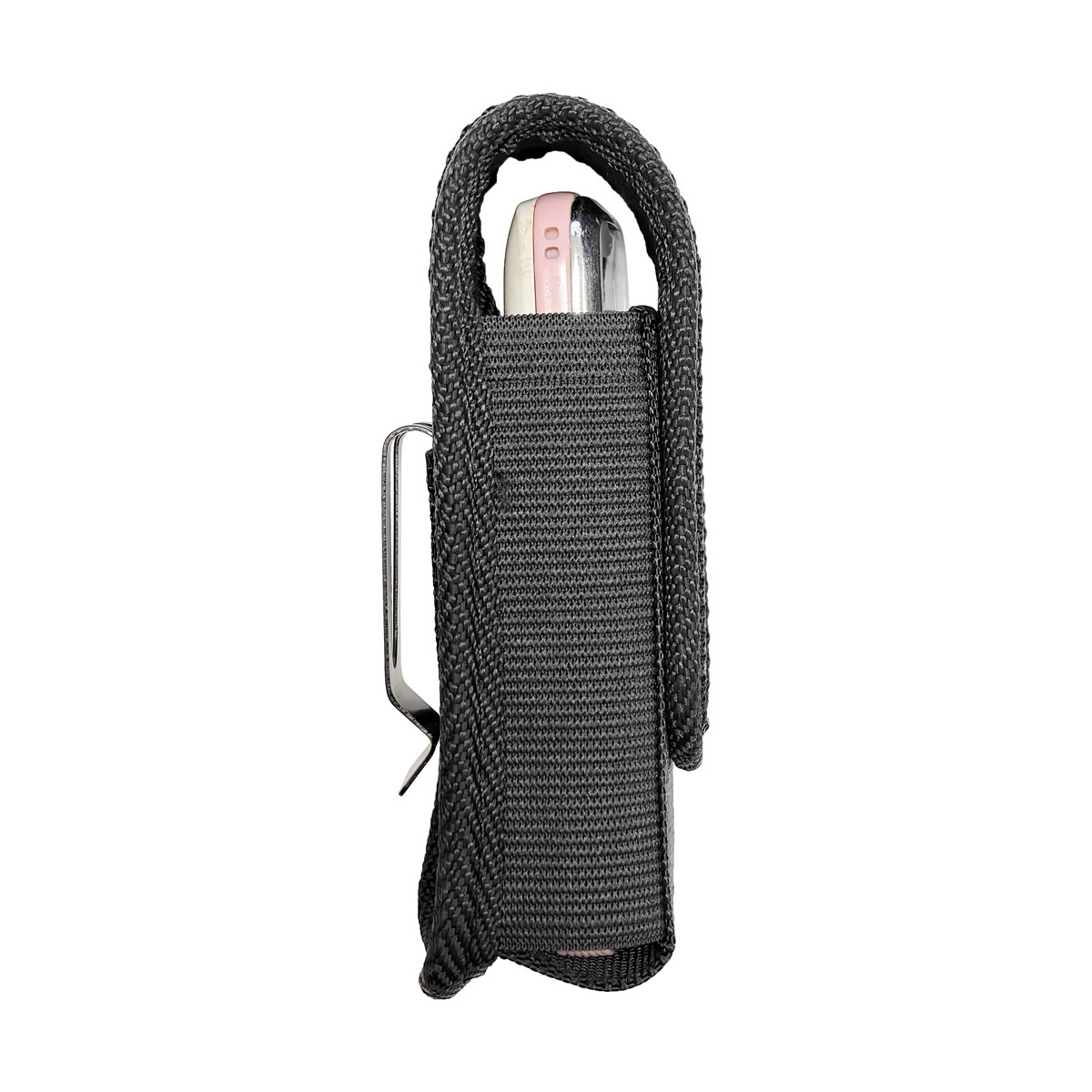 Picture of Button old man old man small mobile phone waist bag iron buckle belt vertical Oxford cloth magnetic multi-function tool kit