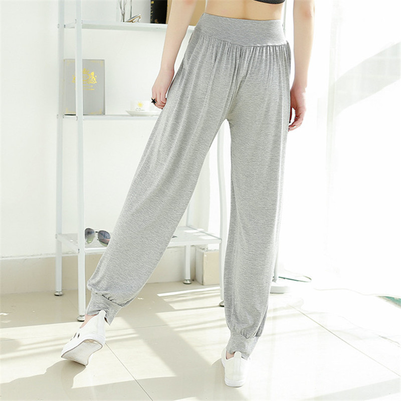 Picture of 2020 New Loose Modal Spring and Autumn Large Size Wushu Yoga Dance Pants Square Dance Tai Chi Pants Women's Pants
