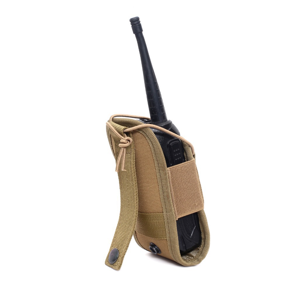 Picture of Multi-function walkie-talkie hanging bag Molle tactical bag military fan camouflage accessory bag outdoor sports auxiliary bag