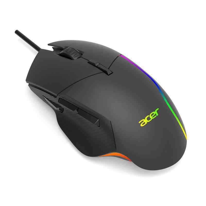 Picture of Notebook Desktop Computer Wired RGB Colorful Luminous Suitable for E-Sports Game Mouse 8-Key Cross-Border Programming