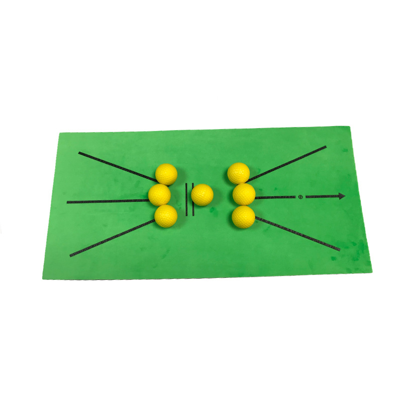 Picture of Cross-Border Indoor Golf Mat, Swing Training Ball Mat, Putter Test Mat, Foldable Golf Practice Mat
