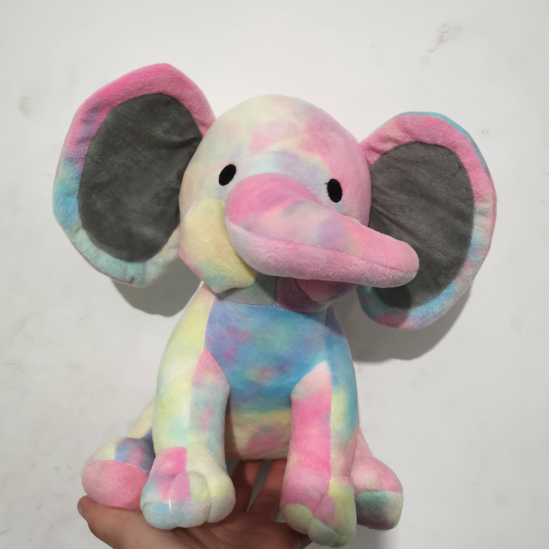 Picture of Elephant Doll Pacifying Elephant Plush Toy Birthday Gift Export Message Vacuum Compressible