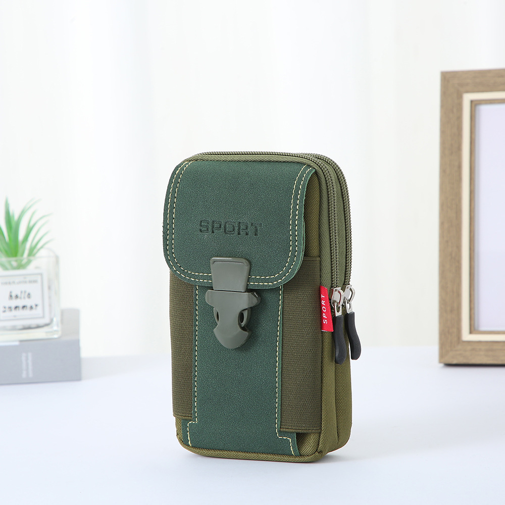 Picture of Mobile Phone Card Waist Bag Men's Outdoor Travel Storage Bag Mobile Phone Bag Card Bag Waist Bag Strong and Durable Waist Bag Wholesale