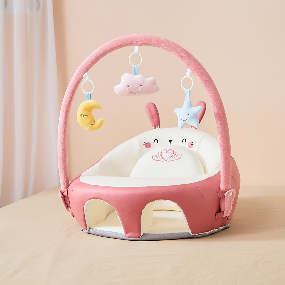 Picture of Baby Learning Chair Waterproof Technology Cloth Sitting Artifact Toy Rack Small Sofa Multifunctional Baby Seat Anti-rollover