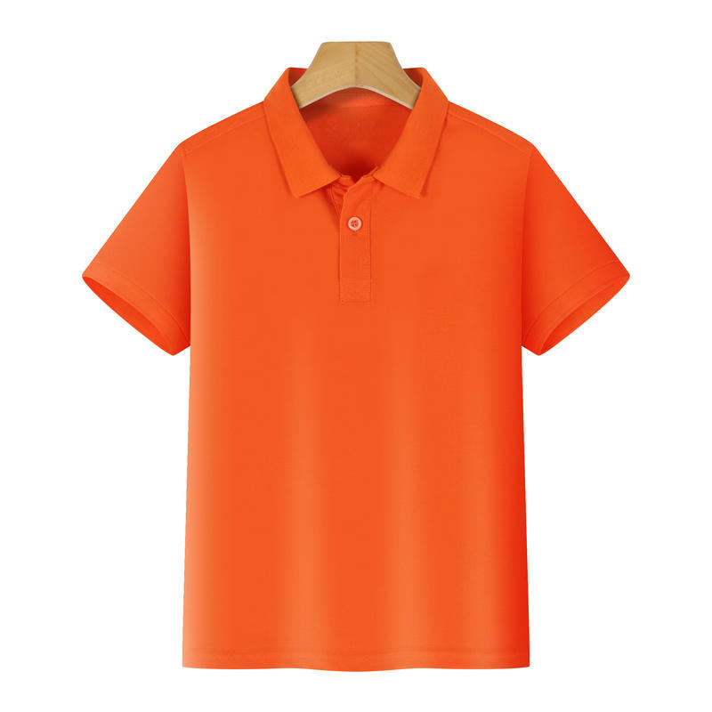 Picture of Children's lapel polo shirt custom kindergarten class uniform school uniform parent-child sports culture advertising shirt T-shirt logo